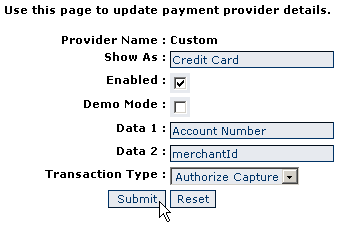 Optimal Payments
