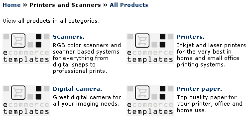 Categories css