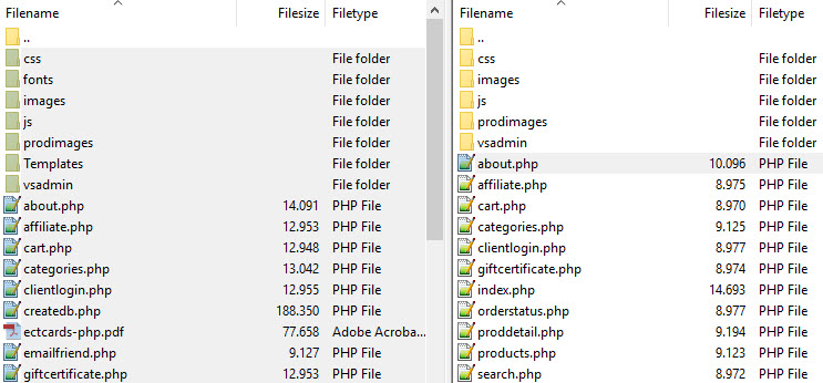 Filezilla remote