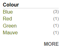 Product Filter Bar