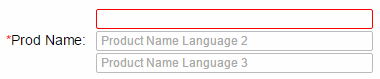 Multiple languages