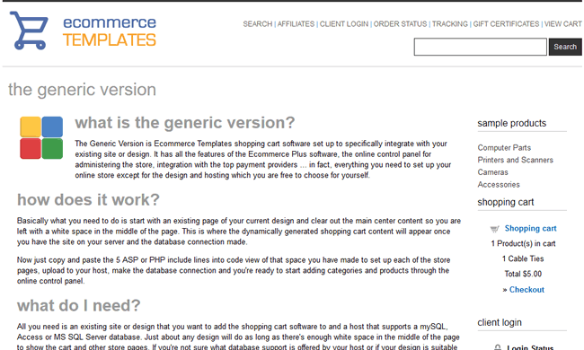 Ecommerce Templates Shopping Cart Software Generic Version Ecommerce Plus Css Ecommerce Plus Ecommerce Templates Shopping Cart Software