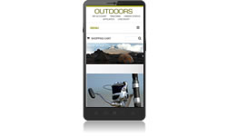 Responsive Design Outdoors Ecomm Plus #4