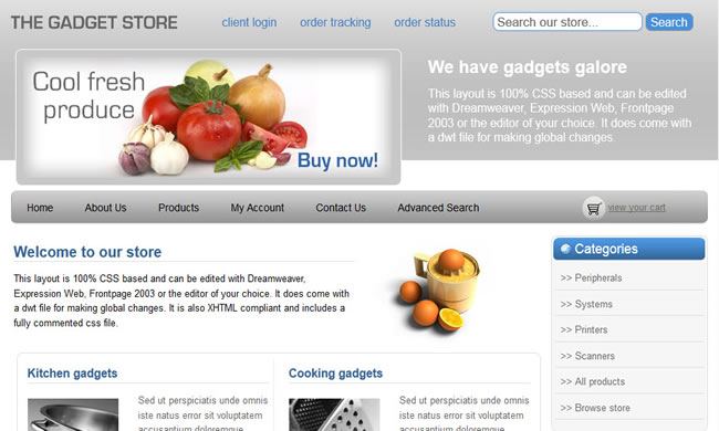 Ecommerce Templates Shopping Cart Software Virtual Css Gadgets Ecomm Plus Css Ecommerce Plus Ecommerce Templates Shopping Cart Software
